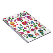 Colorful Floral Kalocsa Notitieboek (Rechterzijde)
