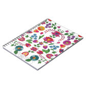 Colorful Floral Kalocsa Notitieboek (Linkerzijde)