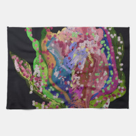 Colorful Floral Kitchen Towel Theedoek