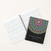 Colorful Floral Mandala Notitieboek (Binnen)