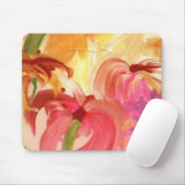 Colorful Floral Mousepad Muismat (Met muis)