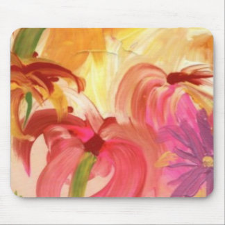 Colorful Floral Mousepad Muismat