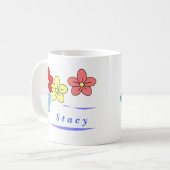 Colorful Floral Mugs Koffiemok (Voorkant links)