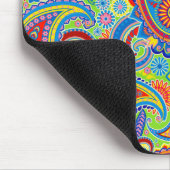 Colorful Floral Paisley Muismat (Hoek)
