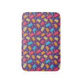 Colorful Floral Pattern Badmat (Voorkant Verticaal)