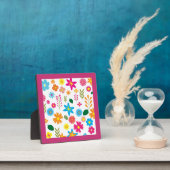COLORFUL FLORAL PATTERN FOTOPLAAT (Insitu)