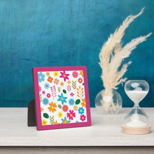 COLORFUL FLORAL PATTERN FOTOPLAAT (Insitu)