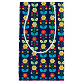 Colorful Floral Pattern Klein Cadeauzakje (Voorkant)