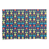 Colorful Floral Pattern Kussensloop (Voorkant-Rechts)
