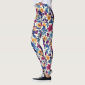 Colorful Floral Pattern Leggings (Links)