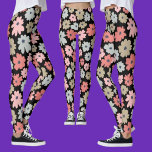 Colorful Floral Pattern Leggings<br><div class="desc">Ik bied meer contrast en thema aan in dit ontwerp voor verkoop en ook de kwaliteit, unieke kleuren en kwalitatief hoogwaardig gedrukt afbeelding, zodat we kunnen garanderen dat het goed zal zijn, want ik ben overtuigd van klanttevredenheid en gepassioneerd over innovatie en kwaliteit. De verschillende soorten unieke design die jullie...</div>