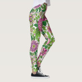 Colorful Floral Pattern Leggings (Rechts)
