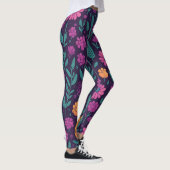 Colorful Floral Pattern Leggings – Vibrant Botanic (Rechts)