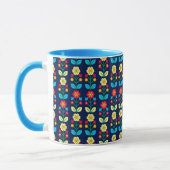Colorful Floral Pattern Mok (Links)