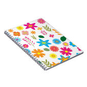 COLORFUL FLORAL PATTERN NOTITIEBOEK (Rechterzijde)