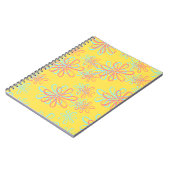 Colorful Floral Pattern Notitieboek (Linkerzijde)