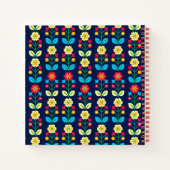 Colorful Floral Pattern Notitieboek (Achterkant)