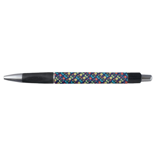 Colorful Floral Pattern Pen (Voorkant)