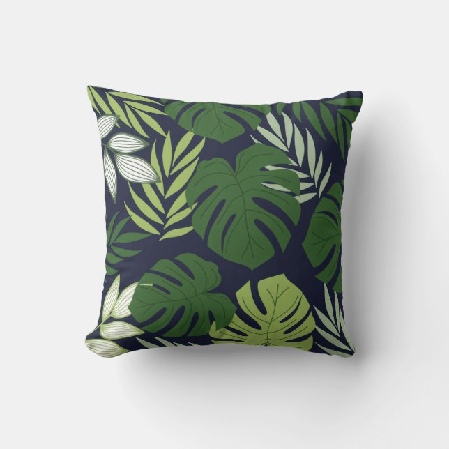 Colorful Floral Pattern Pillow Kussen (Voorkant)