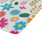 COLORFUL FLORAL PATTERN SNIJPLANK (Hoek)
