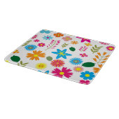 COLORFUL FLORAL PATTERN SNIJPLANK (Hoek)