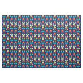 Colorful Floral Pattern Stof (Fat Quarter)