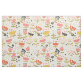 Colorful Floral Pattern Stof (Fat Quarter)