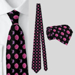 Colorful Floral Pattern Stropdas<br><div class="desc">Kleurrijk flessenpatroon.</div>