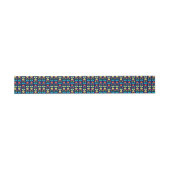 Colorful Floral Pattern Uitnodigingen Wikkel (Vlak)