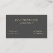 Colorful Floral Pattern Visitekaartje (Achterkant)