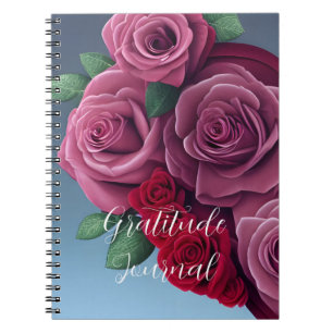 Colorful Floral Rozen Heart Journal Notitieboek