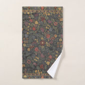 Colorful Floral Rug Pattern Bad Handdoek (Handdoek)