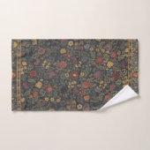Colorful Floral Rug Pattern Bad Handdoek (Handdoek)