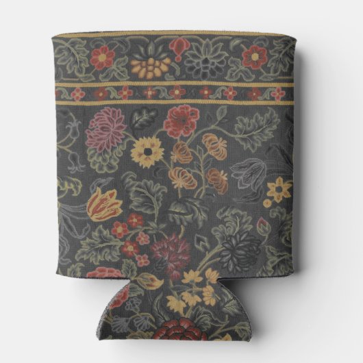 Colorful Floral Rug Pattern Blikjeskoeler (Achterkant)