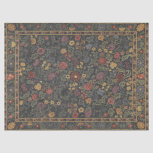 Colorful Floral Rug Pattern Tissuepapier