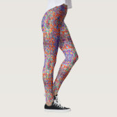 Colorful Floral Sands Pattern Leggings (Rechts)