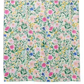 Colorful Floral Shower Curtain Douchegordijn (Voorkant)