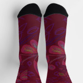 Colorful Floral Socks Sokken (Top)