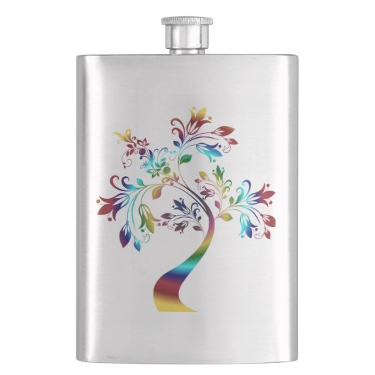 COLORFUL FLORAL TREE FLACON (Voorkant)