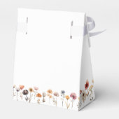 Colorful Floral Wedding Bedankt Bedankdoosjes (Achterkant)