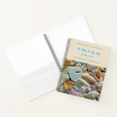 Colorful Florida Seashells Personalized Journal Notitieboek (Binnen)