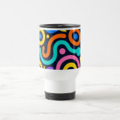 Colorful Flow World Mug Reisbeker (Center)