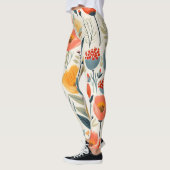 Colorful Flower Art Leggings (Links)