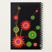 Colorful Flower Design Planner (Achterkant)