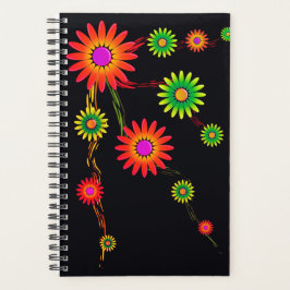 Colorful Flower Design Planner