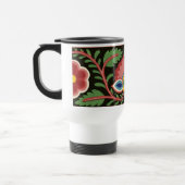 Colorful Flower Design Travel Mug Reisbeker (Links)
