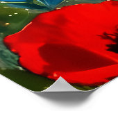 Colorful Flower Garden River Spring Landscape Art Poster (Hoek)