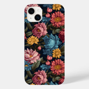 Colorful Flower Pattern Case-Mate iPhone 14 Plus Hoesje