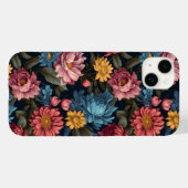 Colorful Flower Pattern Case-Mate iPhone Case (Achterkant (horizontaal))