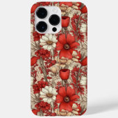 Colorful Flower Pattern Case-Mate iPhone Case (Achterkant)